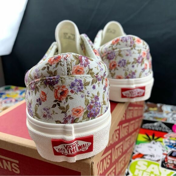 Vans Era Vintage Floral White Women's Various Sizes - Picture 9 of 13